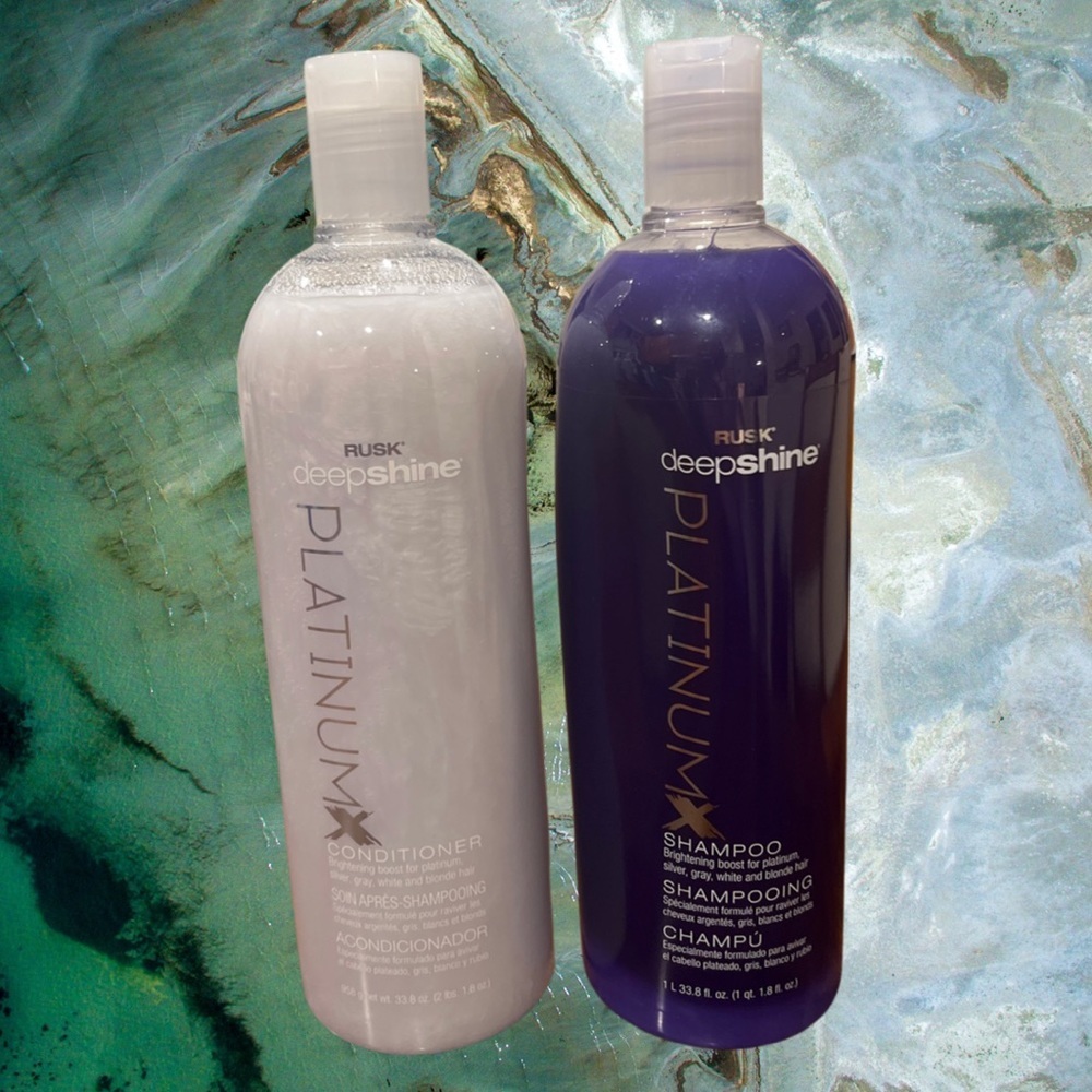 Rusk Platinum Shampoo Conditioner 33.8 oz